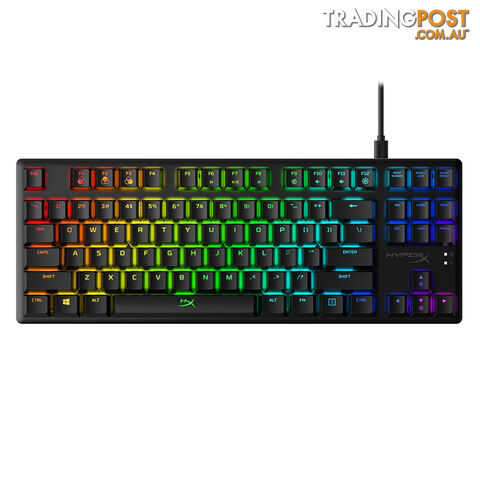 HyperX Alloy Origins Core RGB TKL Gaming Keyboard (Aqua Switch) - HP Development Company, L.P. - PC Accessory GTIN/EAN/UPC: 196188049204 - photo 2 of 7