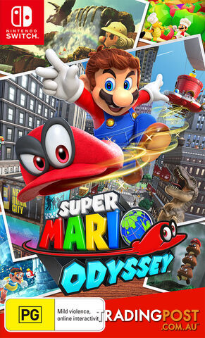 Super Mario Odyssey (Switch) - Nintendo SWISUPERMARIOO - Switch Software GTIN/EAN/UPC: 9318113986076