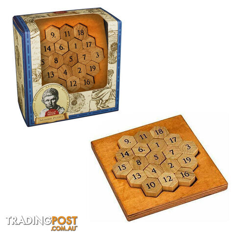 Professor Puzzle Great Minds Aristotles Number Puzzle - Professor Puzzle - Tabletop Puzzle Game GTIN/EAN/UPC: 5060036531256