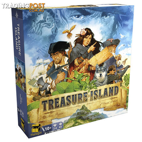 Treasure Island Board Game - Matagot - Tabletop Board Game GTIN/EAN/UPC: 3760146644786