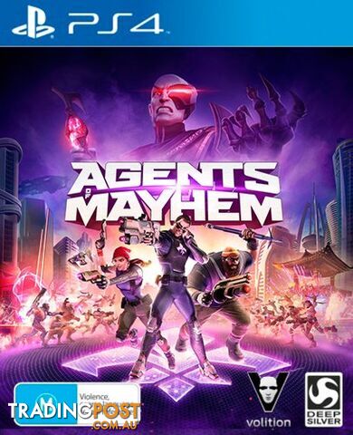 Agents of Mayhem [Pre-Owned] (PS4) - Deep Silver - P/O PS4 Software GTIN/EAN/UPC: 4020628779917