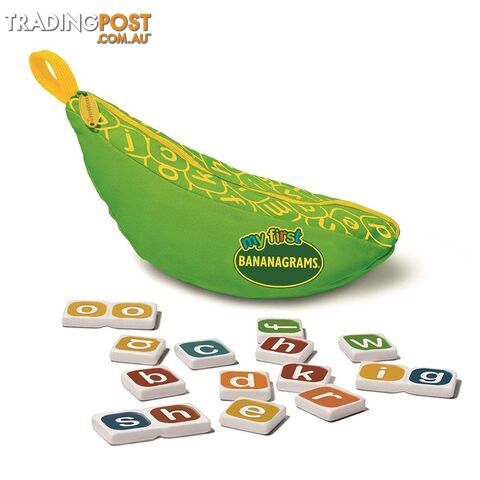 My First Bananagrams Board Game - Moose Games - Tabletop Domino & Tile Game GTIN/EAN/UPC: 856739001661