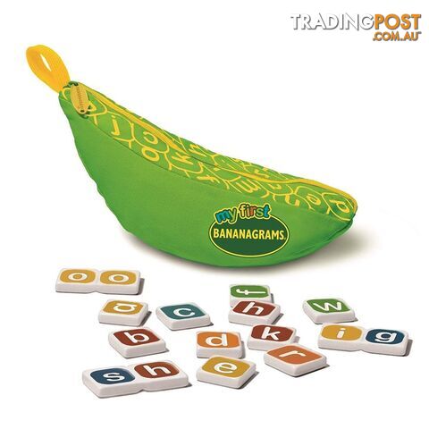 My First Bananagrams Board Game - Moose Games - Tabletop Domino & Tile Game GTIN/EAN/UPC: 856739001661