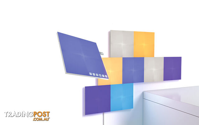 Nanoleaf Canvas 9 Panel Smarter Kit - Nanoleaf - Merch Decor and Lifestyle GTIN/EAN/UPC: 628110858054 - photo 4 of 10