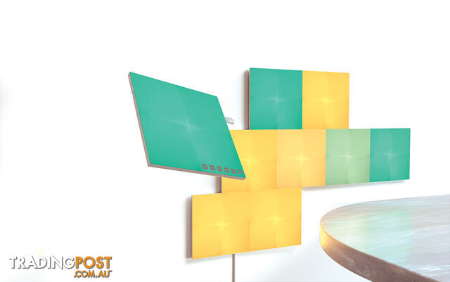 Nanoleaf Canvas 9 Panel Smarter Kit - Nanoleaf - Merch Decor and Lifestyle GTIN/EAN/UPC: 628110858054 - photo 3 of 10