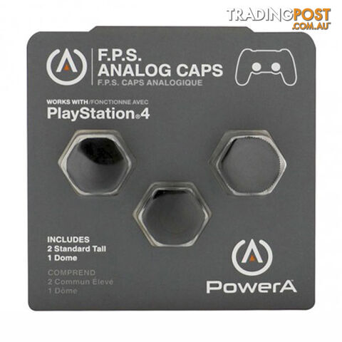 PowerA F.P.S Analog Caps for PS4 Controllers - PowerA - PS4 Accessory GTIN/EAN/UPC: 617885014529