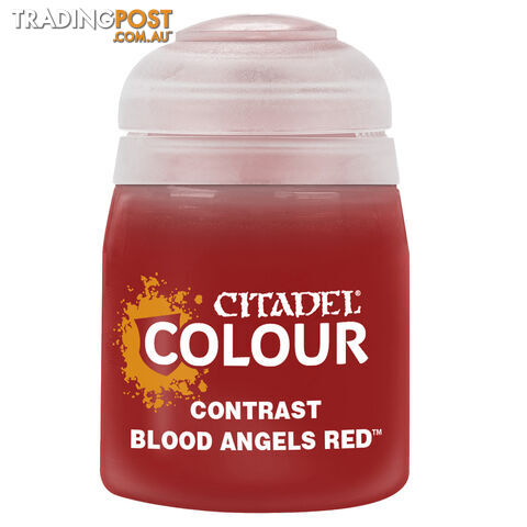 Citadel 18ml Contrast Paint (Blood Angels Red) - Games Workshop - Tabletop Miniatures GTIN/EAN/UPC: 5011921120697
