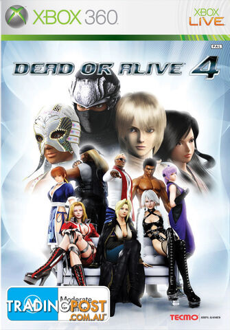 Dead or Alive 4 [Pre-Owned] (Xbox 360) - Koei Tecmo - P/O Xbox 360 Software...