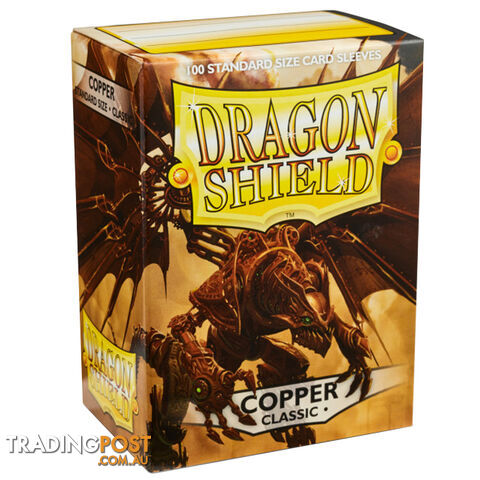 Dragon Shield Fiddlestix Classic Copper Sleeves 100 Pack - Tabletop Trading Cards Accessory GTIN/EAN/UPC: 5706569100162