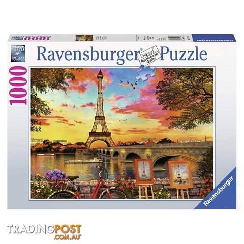 Ravensburger Banks of the Seine 1000 Piece Jigsaw Puzzle - Ravensburger - Tabletop Jigsaw Puzzle GTIN/EAN/UPC: 4005556151684