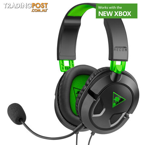 Turtle Beach Ear Force Recon 50X Wired Headset - Turtle Beach TBS-2303-01 - Headset GTIN/EAN/UPC: 731855023035 - photo 2 of 10