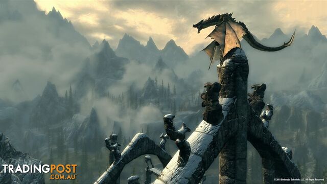 The Elder Scrolls V: Skyrim [Pre-Owned] (Xbox 360) - Bethesda Softworks - P/O Xbox 360 Software GTIN/EAN/UPC: 093155141360 - photo 2 of 5
