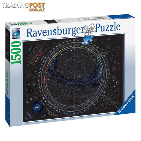 Ravensburger Map of the Universe 1500 piece Jigsaw Puzzle - Ravensburger - Tabletop Jigsaw Puzzle GTIN/EAN/UPC: 4005556162130