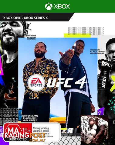 EA Sports UFC 4 (Xbox Series X, Xbox One) - EA Sports - Xbox One Software GTIN/EAN/UPC: 5035225122492