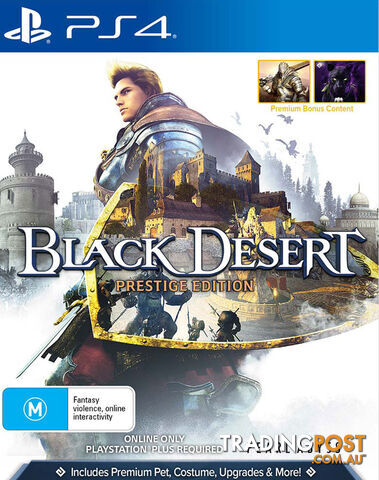 Black Desert Prestige Edition (PS4) - Pearl Abyss - PS4 Software GTIN/EAN/UPC: 4020628708412