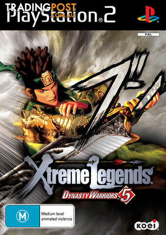 Dynasty Warriors 5 Xtreme Legends [Pre-Owned] (PS2) - Koei Tecmo - Retro PS2 Software GTIN/EAN/UPC: 5060073301980