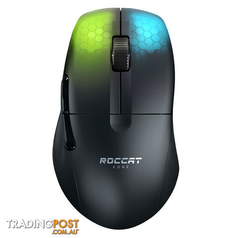 ROCCAT KONE Pro Air Ergonomic Performance Wireless Gaming Mouse (Black) - Roccat - PC Accessory GTIN/EAN/UPC: 731855504114 - photo 2 of 10