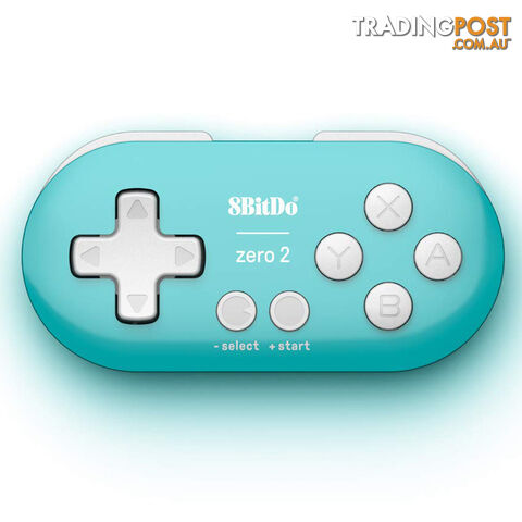 8Bitdo Zero 2 Bluetooth Gamepad (Turquoise) - 8Bitdo - Multiplatform GTIN/EAN/UPC: 6922621501121 - photo 2 of 6