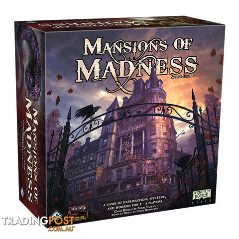 Mansions of Madness Second Edition Board Game - Fantasy Flight Games MAD20 - Tabletop Board Game GTIN/EAN/UPC: 841333101213