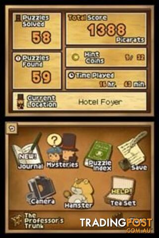 Professor Layton & Pandora's Box [Pre-Owned] (DS) - Nintendo - P/O DS Software GTIN/EAN/UPC: 045496740399 - photo 4 of 4