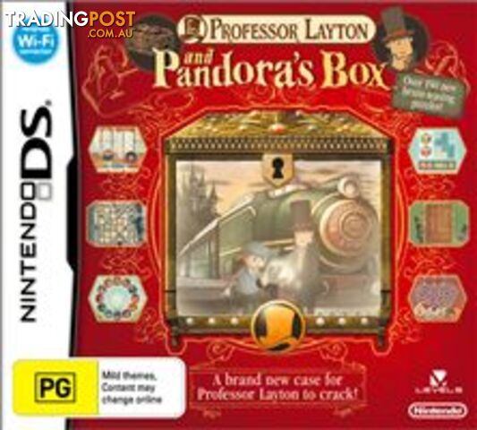 Professor Layton & Pandora's Box [Pre-Owned] (DS) - Nintendo - P/O DS Software GTIN/EAN/UPC: 045496740399