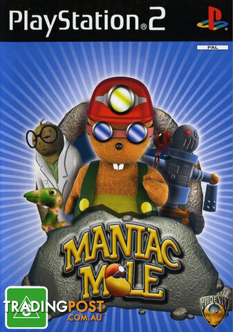 Maniac Mole [Pre-Owned] (PS2) - Phoenix - Retro PS2 Software GTIN/EAN/UPC:...