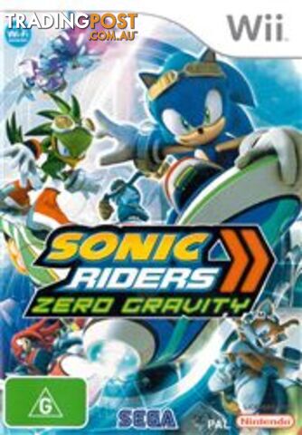 Sonic Riders: Zero Gravity [Pre-Owned] (Wii) - SEGA - P/O Wii Software...