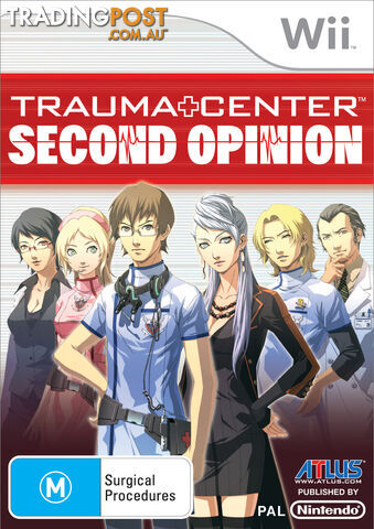 Trauma Center: Second Opinion [Pre-Owned] (Wii) - Atlus - P/O Wii Software...