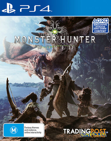 Monster Hunter World [Pre-Owned] (PS4) - Capcom - P/O PS4 Software GTIN/EAN/UPC:...