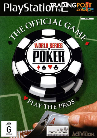 World Series of Poker [Pre-Owned] (PS2) - Retro PS2 Software GTIN/EAN/UPC: 9328878001594 - photo 1 of 1