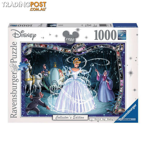 Ravensburger Disney Moments Cinderella 1000 Piece Jigsaw Puzzle - Ravensburger - Tabletop Jigsaw Puzzle GTIN/EAN/UPC: 4005556196784