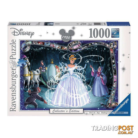 Ravensburger Disney Moments Cinderella 1000 Piece Jigsaw Puzzle - Ravensburger - Tabletop Jigsaw Puzzle GTIN/EAN/UPC: 4005556196784