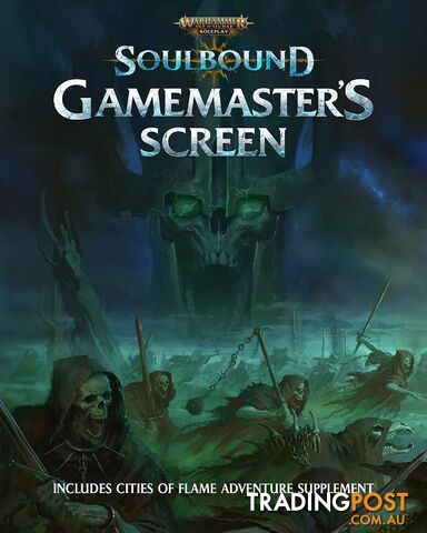 Warhammer Age of Sigma: Soulbound Gamemaster Screen - Cubicle Seven - Tabletop Role Playing Game GTIN/EAN/UPC: 9780857443908