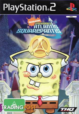 Spongebob Atlantis Squarepantis [Pre-Owned] (PS2) - THQ - Retro PS2 Software...