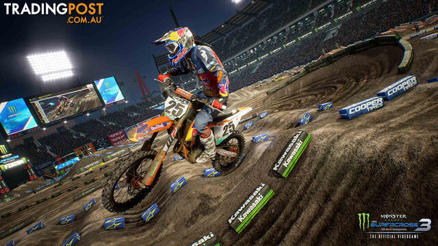 Monster Energy Supercross 3 (PS4) - 18POINT2 - PS4 Software GTIN/EAN/UPC: 8057168500141 - photo 4 of 5