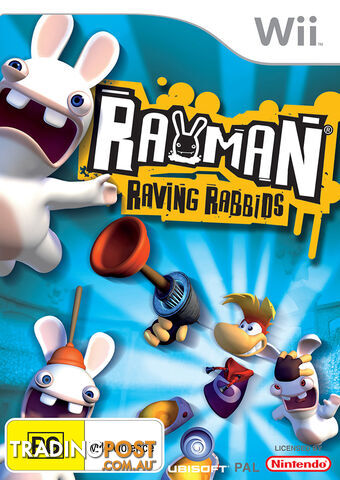 Rayman: Raving Rabbids [Pre-Owned] (Wii) - Ubisoft - P/O Wii Software...