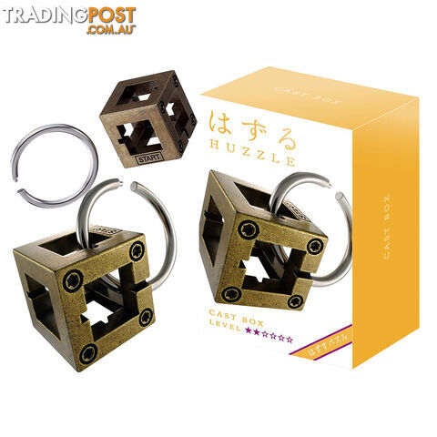 Hanayama Level 2 Cast Box Puzzle - Hanayama Co.,LTD. - Tabletop Puzzle Game GTIN/EAN/UPC: 779090900551