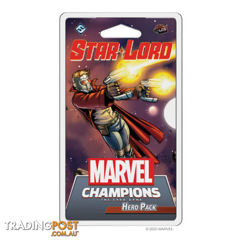 Marvel Champions: The Card Game Star Lord Hero Pack - Fantasy Flight Games - Tabletop Card Game GTIN/EAN/UPC: 841333112592