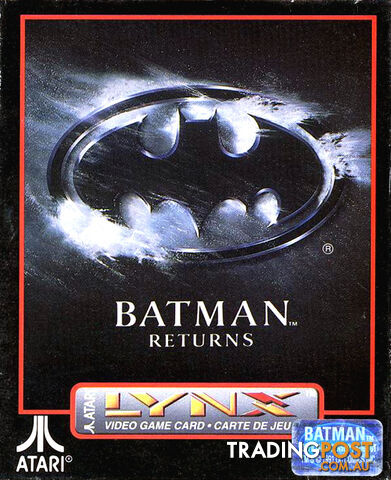 Batman Returns (Atari Lynx) - Atari - Retro Lynx Software GTIN/EAN/UPC: 022000021403