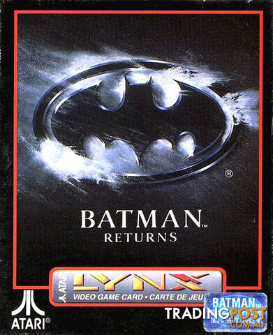 Batman Returns (Atari Lynx) - Atari - Retro Lynx Software GTIN/EAN/UPC: 022000021403