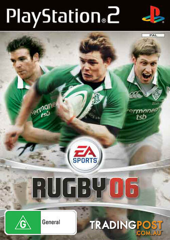 Rugby 06 [Pre-Owned] (PS2) - Electronic Arts - Retro PS2 Software GTIN/EAN/UPC: 5030941049146