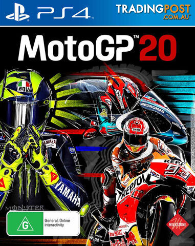 MotoGP 20 [Pre-Owned] (PS4) - Milestone S.r.l. - P/O PS4 Software GTIN/EAN/UPC: 8057168500554