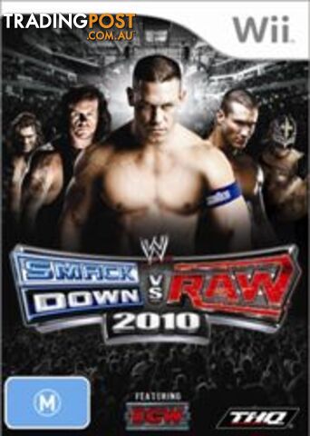 WWE Smackdown vs Raw 2010 [Pre-Owned] (Wii) - THQ - P/O Wii Software...