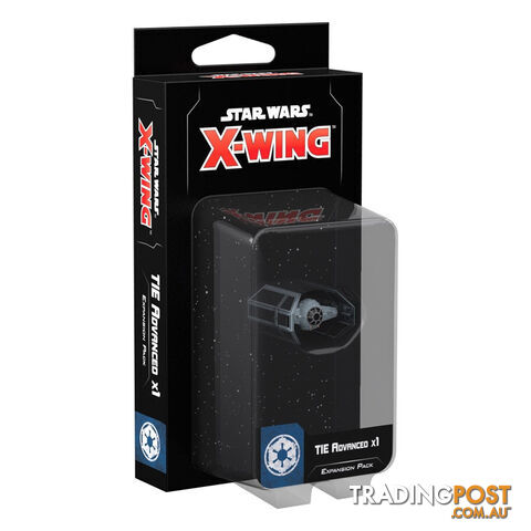 Star Wars: X-Wing Second Edition TIE Advanced x1 Expansion Pack - Fantasy Flight...
