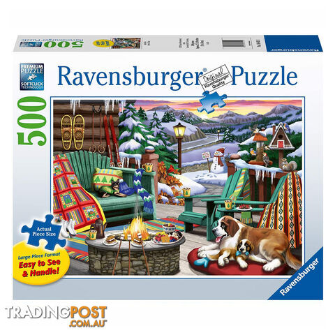 Ravensburger Apres All Day 500 Piece Large Format Jigsaw Puzzle - Ravensburger - Tabletop Jigsaw Puzzle GTIN/EAN/UPC: 4005556164424