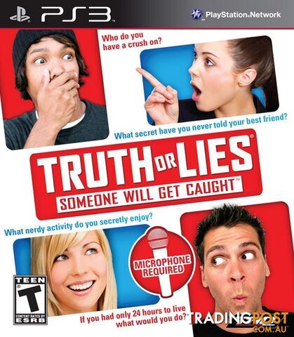 Truth or Lies [Pre-Owned] (PS3) - THQ REFPS3TRUTH - Retro P/O PS3 Software