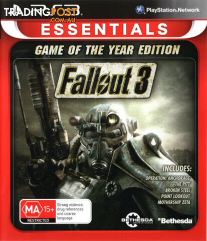 Fallout 3 Game of the Year Edition [Pre-Owned] (PS3) - Bethesda Softworks -...