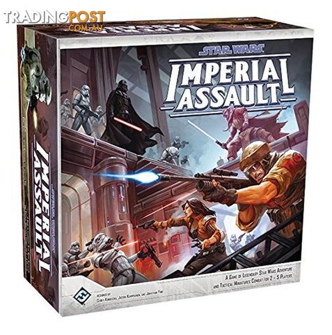 Star Wars: Imperial Assault Board Game - Fantasy Flight Games - Tabletop Miniatures GTIN/EAN/UPC: 9781616619909