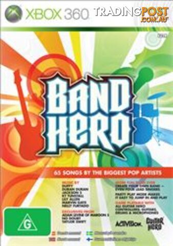 Band Hero [Pre-Owned] (Xbox 360) - Activision X5030917074677F - P/O Xbox 360 Software