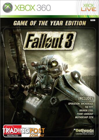 Fallout 3 Game of the Year Edition [Pre-Owned] (Xbox 360) - Bethesda Softworks -...